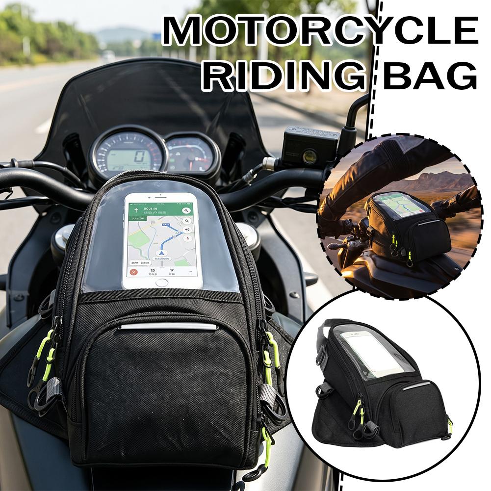 Motorcycle Gear Backpack - Motorcycle Riding Tank Bag Magnetic Fuel