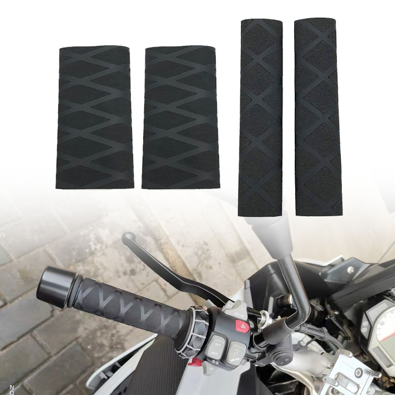 Motorcycle Gear Gloves - 1 pair Motorcycle Handle Heat Shrinkable