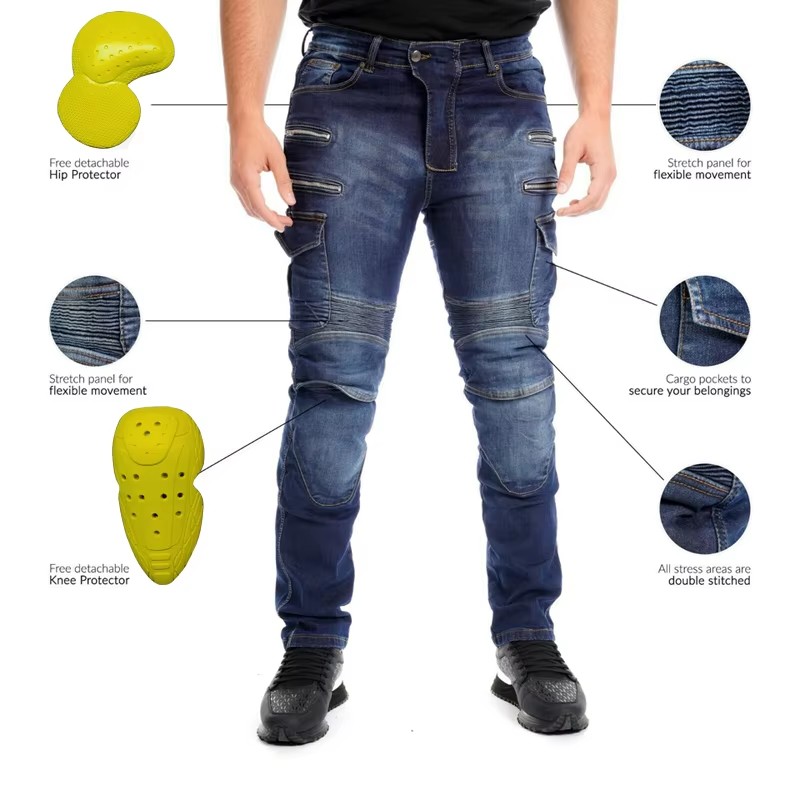 Men's Motorcycle Riding Jeans  - Motorcycle Gear Jeans 评论和价格