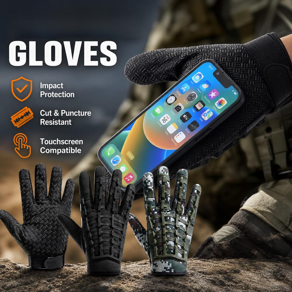 Tactical Gloves Touchscreen Mo - Motorcycle Gear Gloves 评论和价格