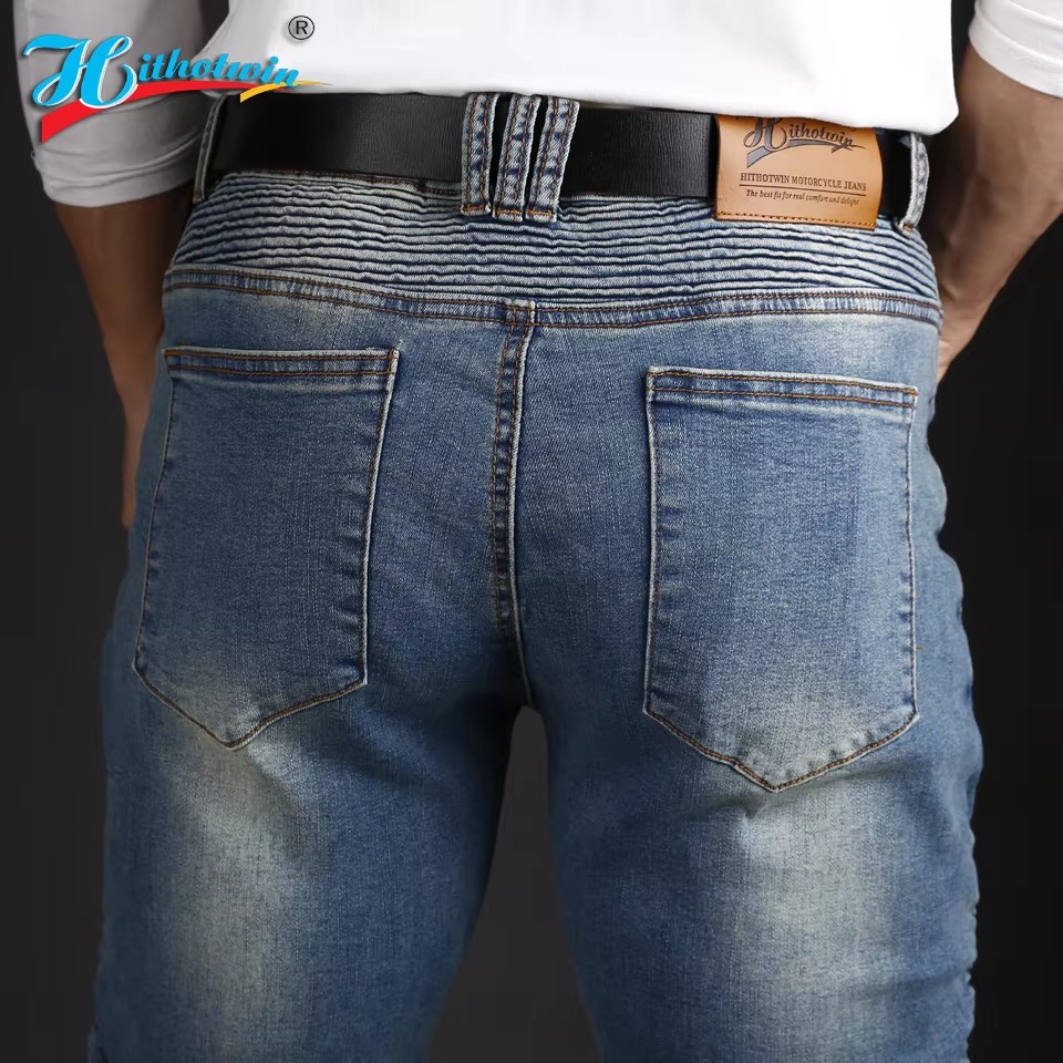 Motorcycle Jeans with Knee Hip - Motorcycle Gear Jeans 评论和价格
