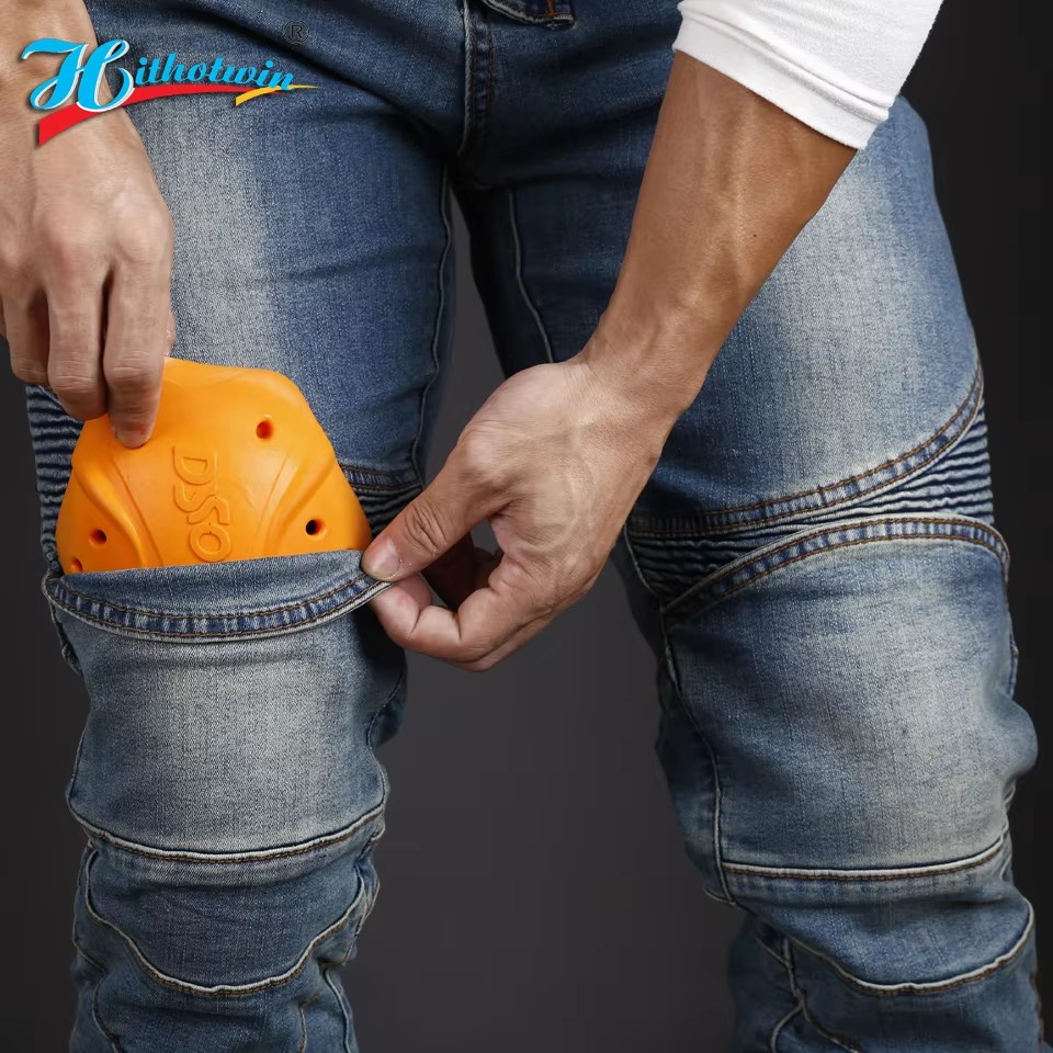 Motorcycle Jeans with Knee Hip - Motorcycle Gear Jeans 评论和价格