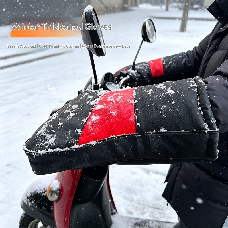 1Pair Motorcycle Winter Warmer - Motorcycle Gear Gloves 评论和价格