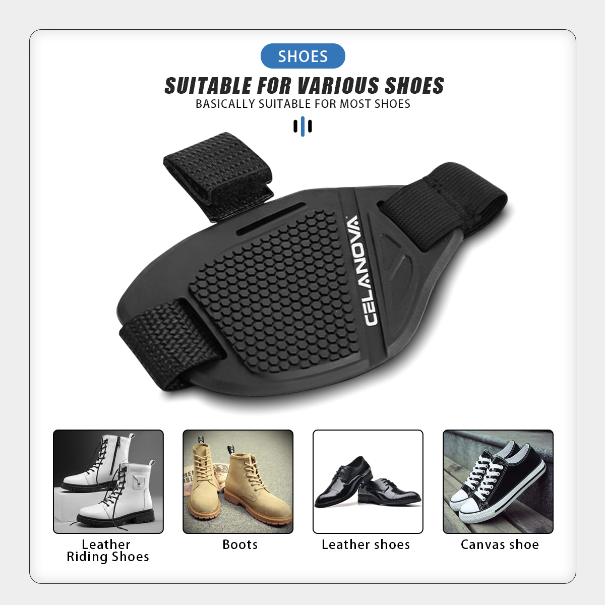 Universal Motorcycle Shoe Cove - Motorcycle Gear Boots 评论和价格
