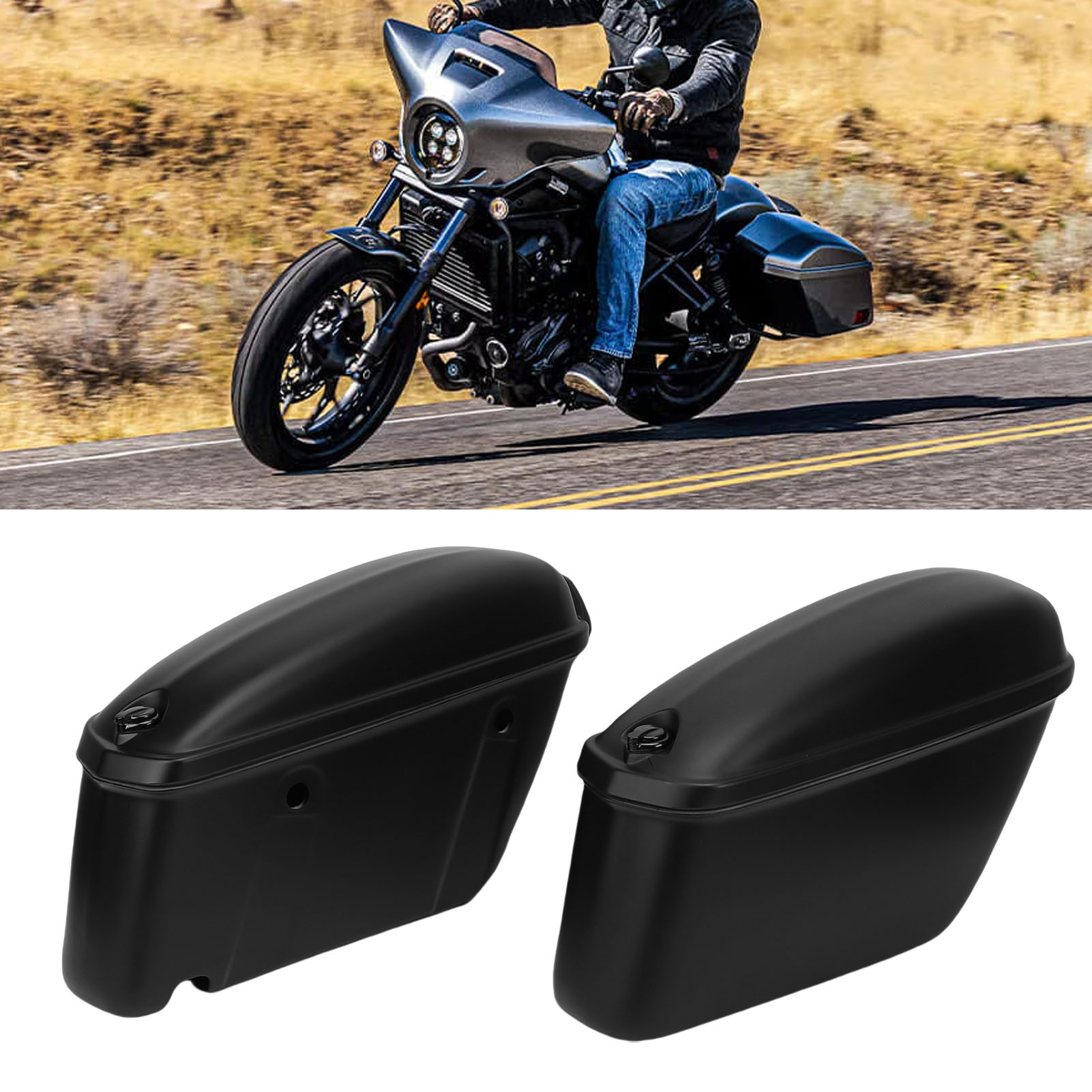 22L Motorcycle Hard Saddle Bag - Motorcycle Gear Backpack 评论和价格