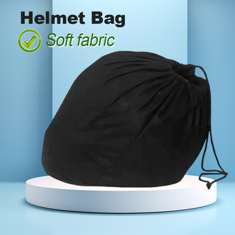 Soft Helmet Bag Plush Drawstri - Motorcycle Gear Backpack 评论和价格